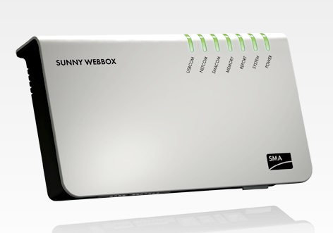 SMA 遠隔監視システム SUNNY WEBBOX