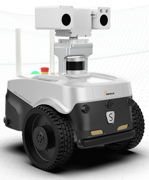 屋外用車輪式き変電所検査ロボット　SHIR-3000M