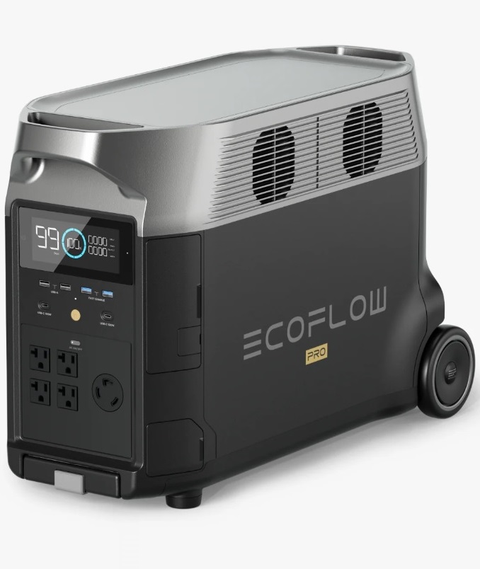 EcoFlow DELTA Pro ポータブル電源　3,600Wh