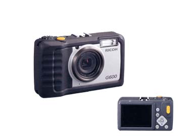 RIKOH　防水・防塵・耐衝撃デジタルカメラ　G600